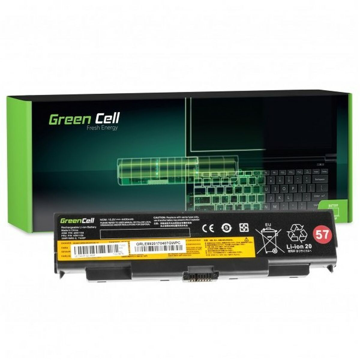 Baterie pentru laptop Green Cell LE89 Negru